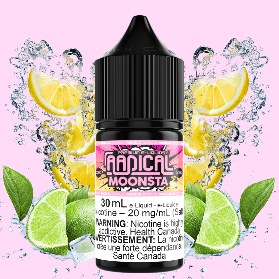 Moonsta Salt Nic by Radical E-liquid Vapexcape Vape and Bong Shop Regina Saskatchewan