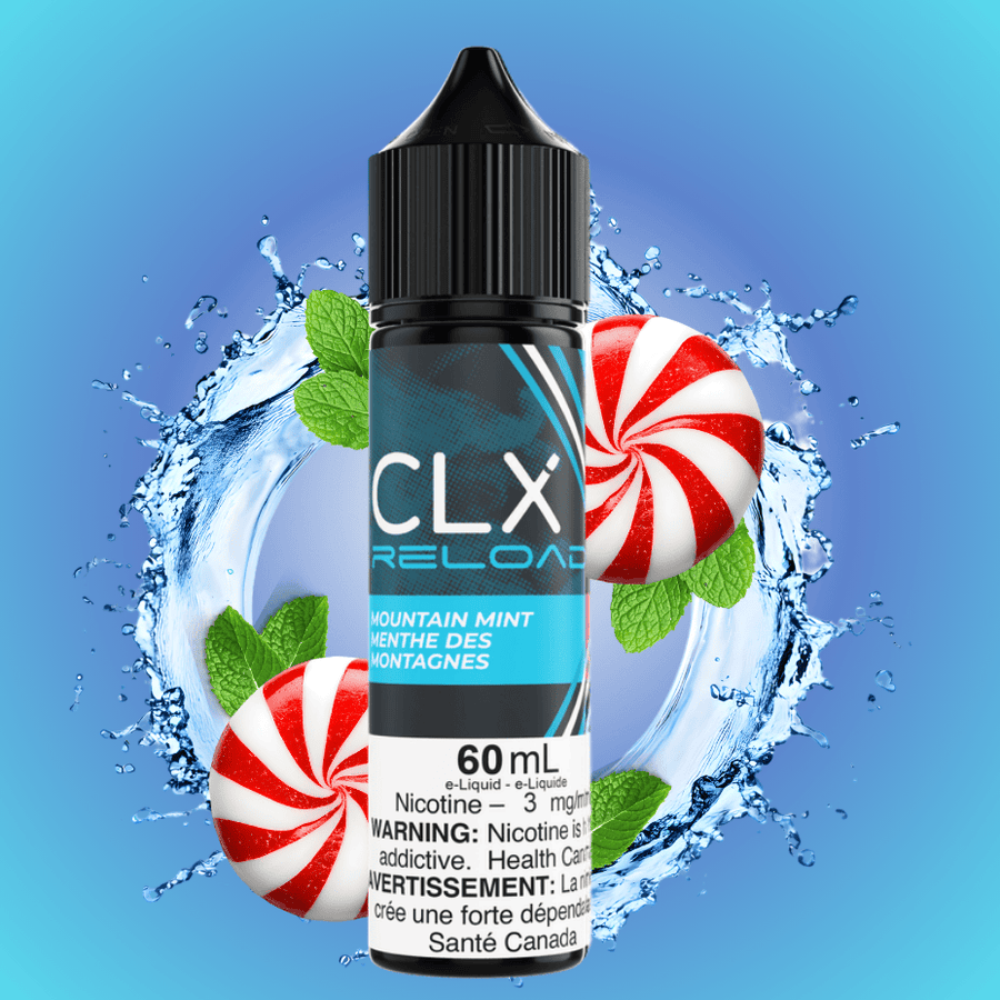 Mountain Mint by CLX E-Liquid 60mL / 0mg Vape Superstore  Saskatchewan Canada