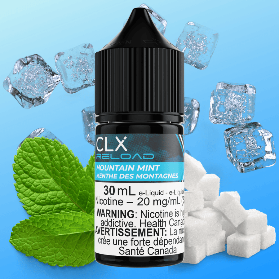 Mountain Mint Salt by CLX Reload E-Liquid Vape Superstore  Saskatchewan Canada