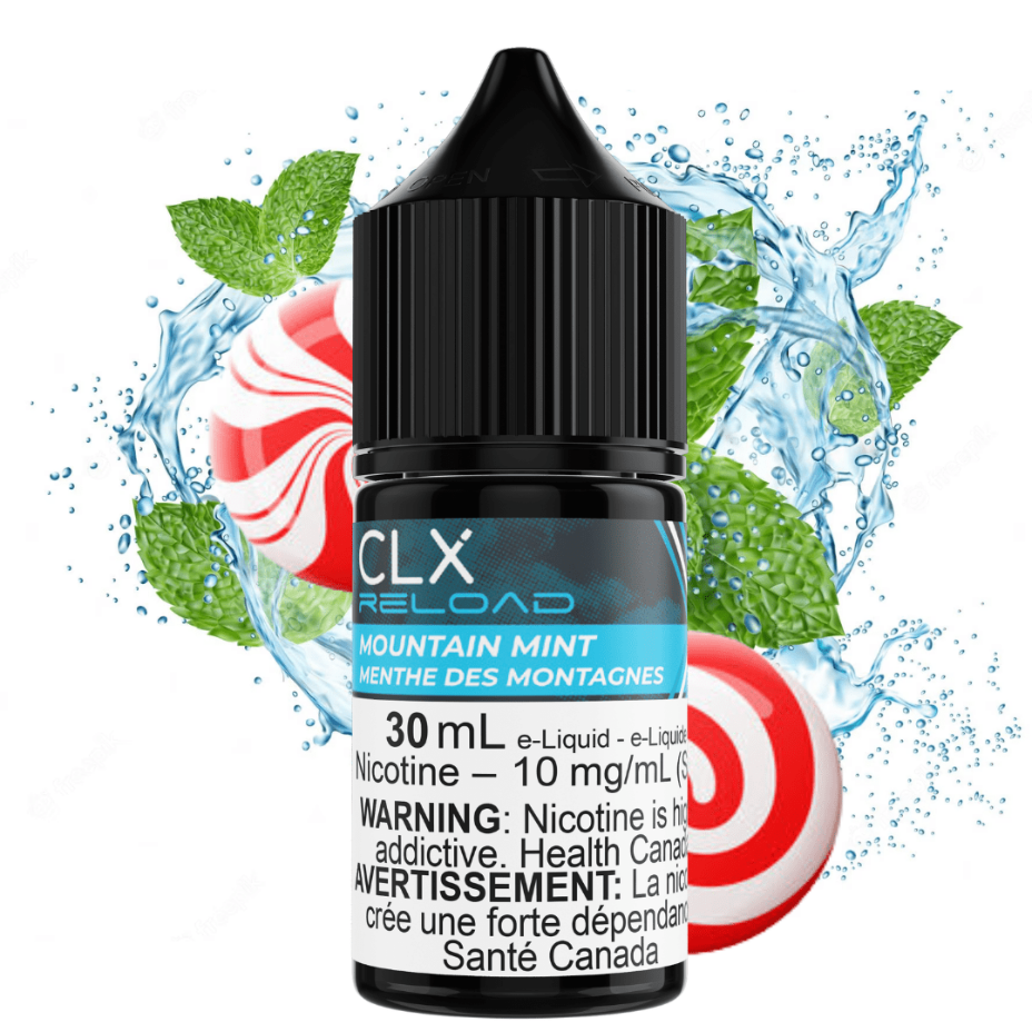 Mountain Mint Salt by CLX Reload E-Liquid Vape Superstore  Saskatchewan Canada