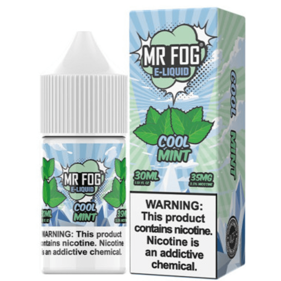 Mr. Fog Salt-Cool Mint-30ml 30ml / 20mg Vapexcape Vape and Bong Shop Regina Saskatchewan