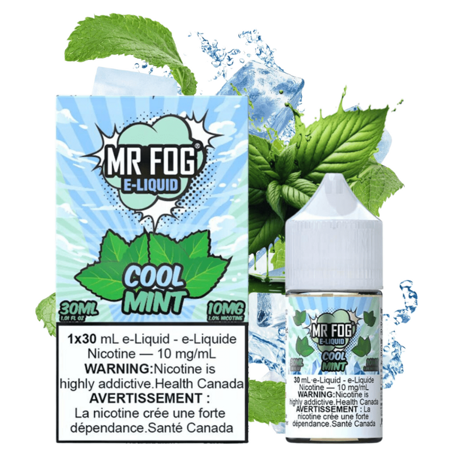 Mr. Fog Salt-Cool Mint-30ml 30ml / 20mg Vapexcape Vape and Bong Shop Regina Saskatchewan