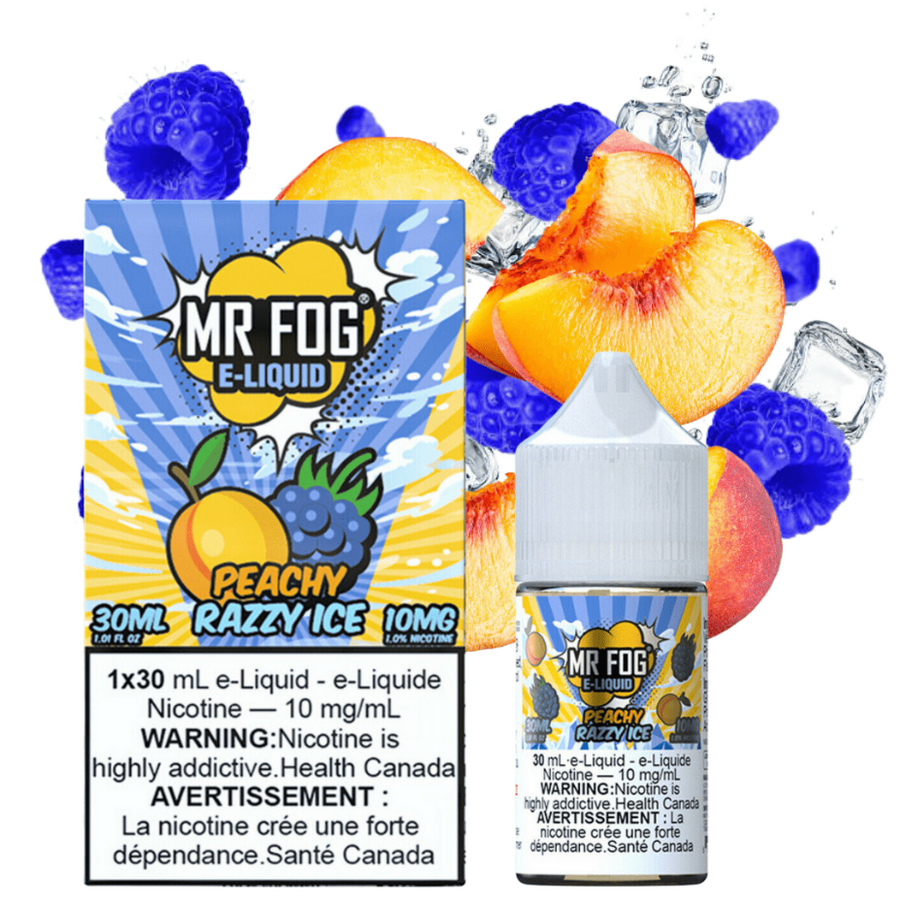Mr. Fog Salt-Peach Razzy Ice-30ml 30ml / 20mg Vape Superstore  Saskatchewan Canada