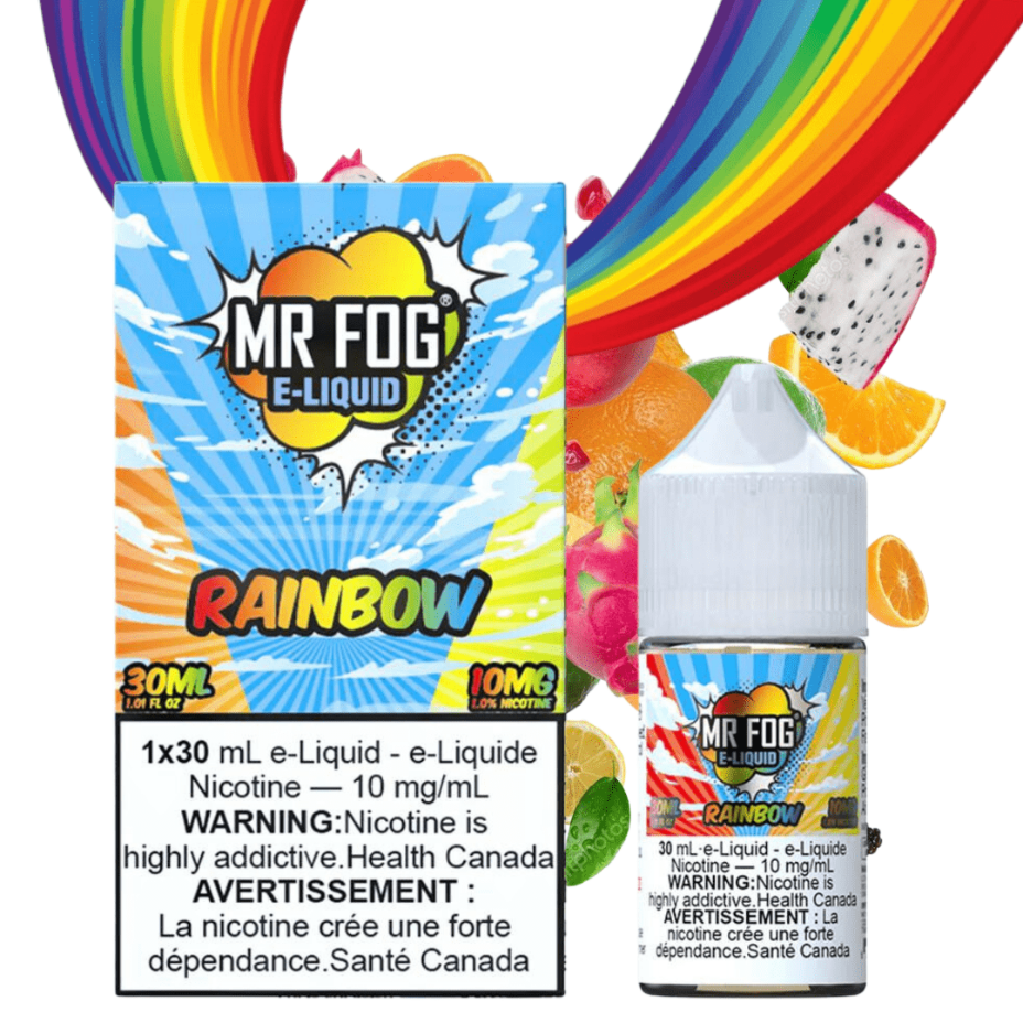 Mr. Fog Salt-Rainbow 30 ml-Vape Xcape/Vape SuperStore Regina, SK Vapexcape  Vape SuperStore-Vape & Bong Shop