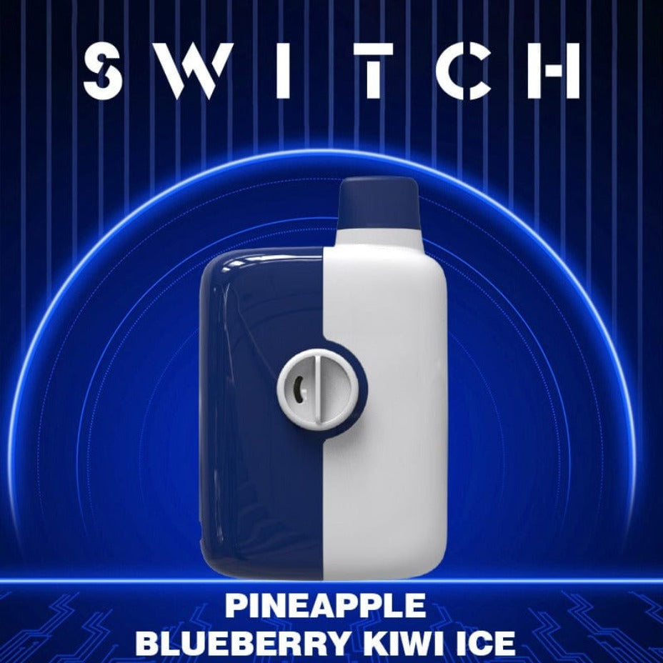 Mr Fog Switch 5500 Disposable-Pineapple Blueberry Kiwi Ice 5500 Puffs / 20mg Vapexcape Vape and Bong Shop Regina Saskatchewan