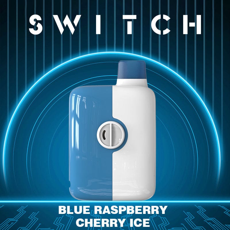 Mr Fog Switch 5500 Rechargeable Disposable-Blue Raspberry Cherry Ice Vapexcape Vape and Bong Shop Regina Saskatchewan