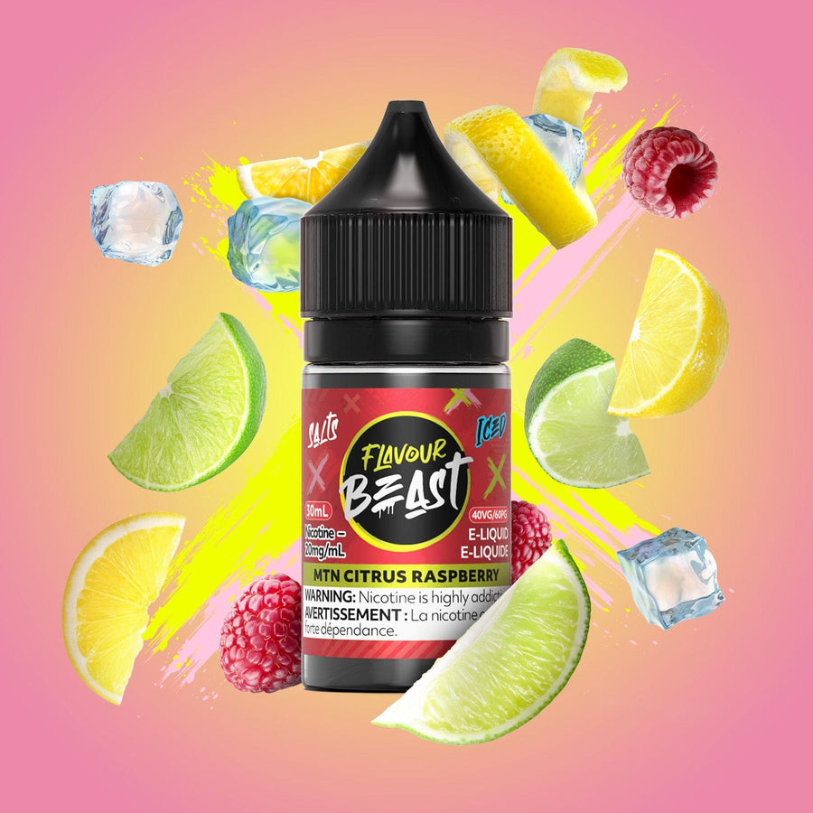 MTN Citrus Raspberry Salts by Flavour Beast E-Liquid 20mg Vape Superstore  Saskatchewan Canada