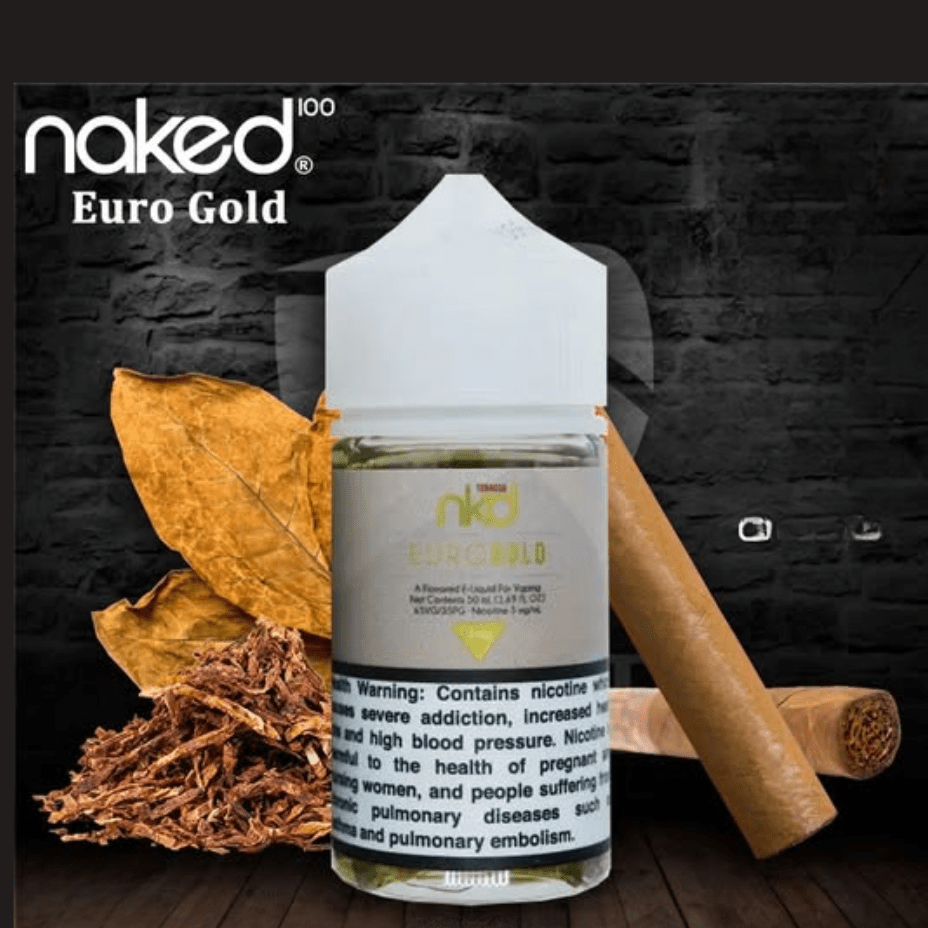 Naked 100 Euro Gold Salt-30ml Vape Superstore  Saskatchewan Canada