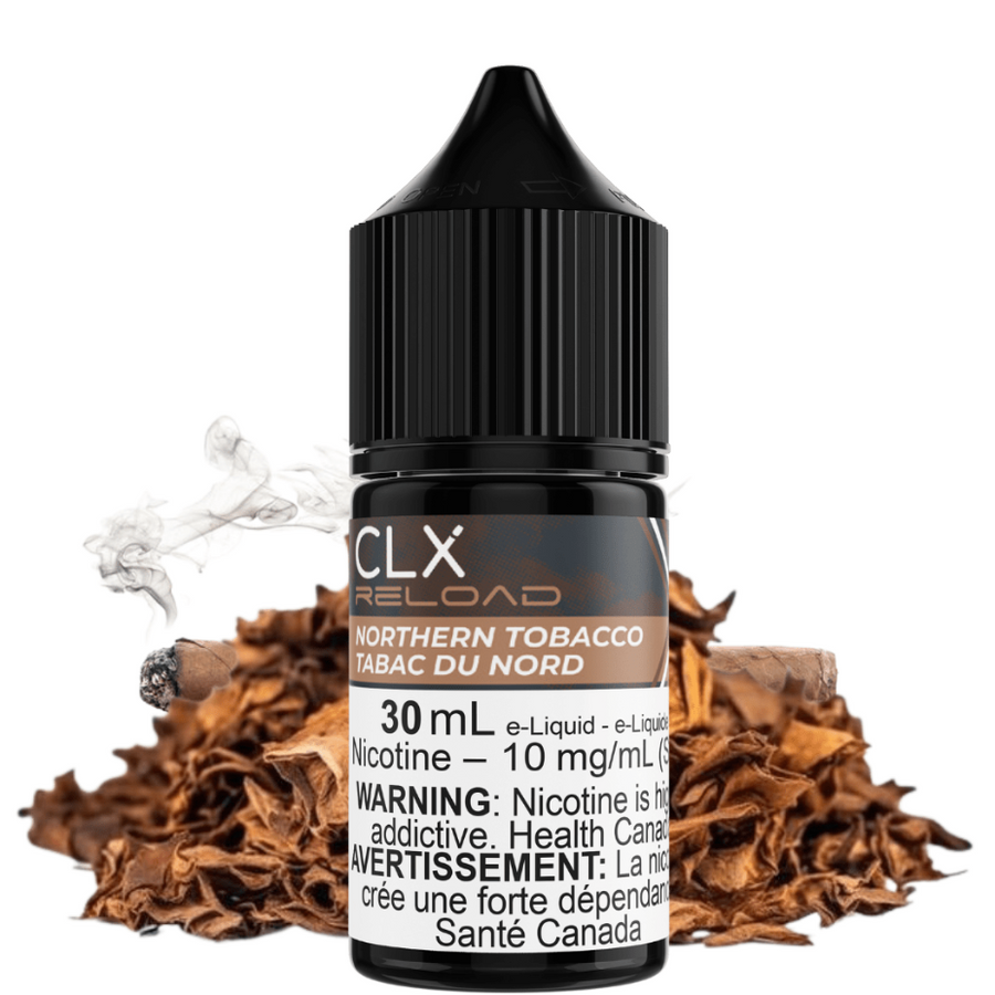 Northern Tobacco Salt by CLX Reload E-Liquid Vape Superstore  Saskatchewan Canada