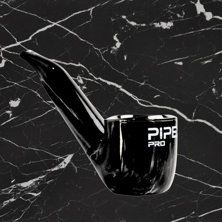 Nova Pipe Pro 510 Thread Battery Black Marble Vapexcape Vape and Bong Shop Regina Saskatchewan