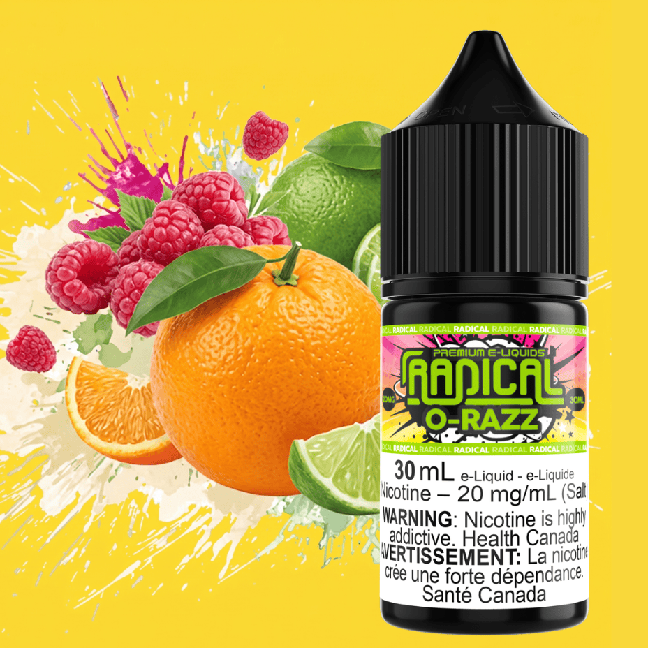 O-Razz Salt Nic by Radical E-liquid Vape Superstore  Saskatchewan Canada