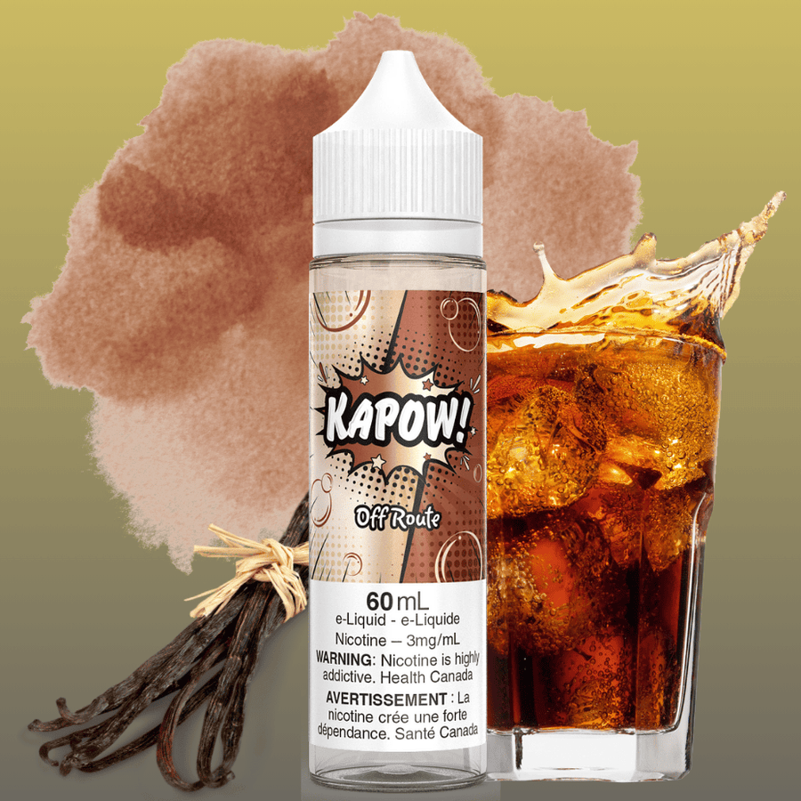 Off Route by Kapow E-Liquid 60ml / 0mg Vape Superstore  Saskatchewan Canada