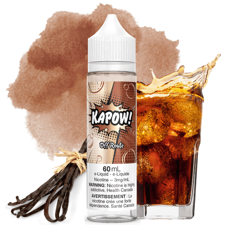 Off Route by Kapow E-Liquid 60ml / 0mg Vape Superstore  Saskatchewan Canada
