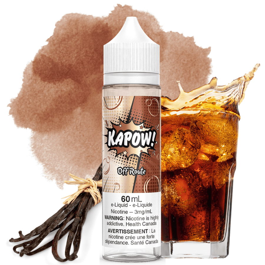 Off Route by Kapow E-Liquid 60ml / 0mg Vape Superstore  Saskatchewan Canada