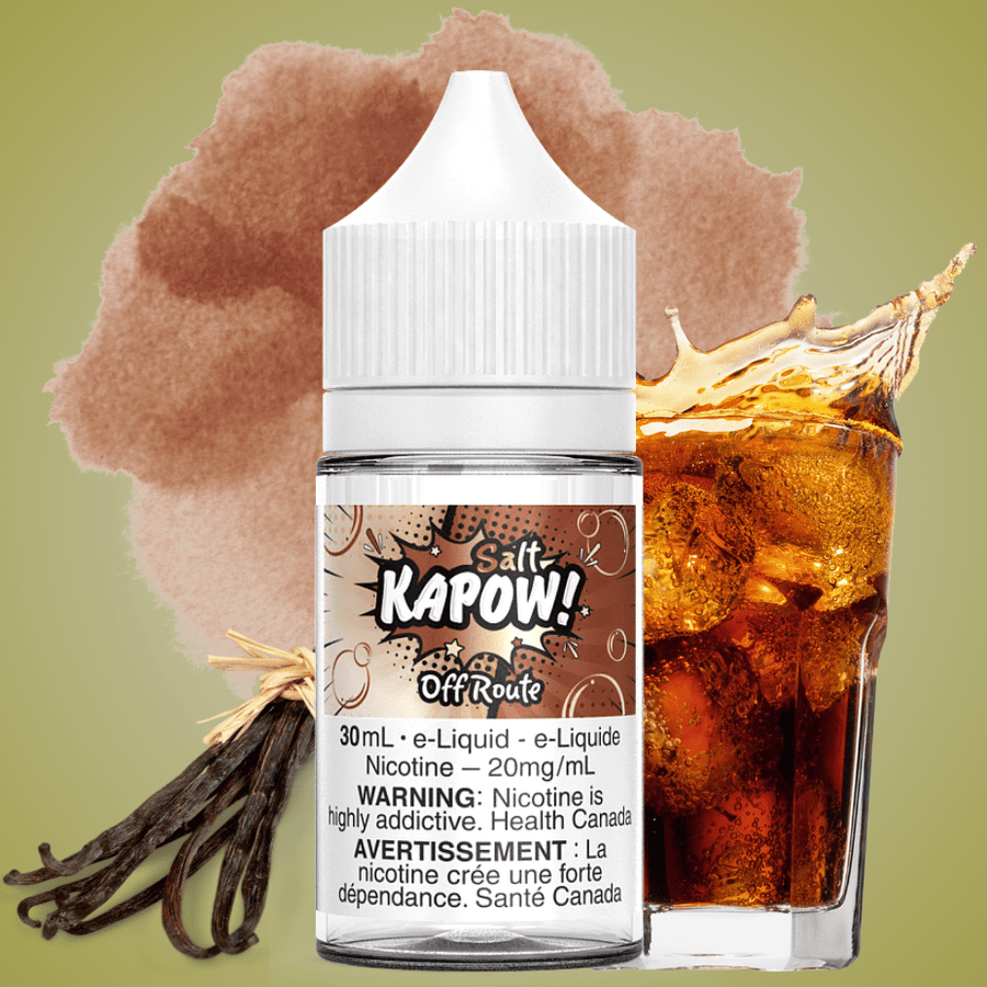Off Route Salt by Kapow E-Liquid 30mL / 12mg Vape Superstore  Saskatchewan Canada