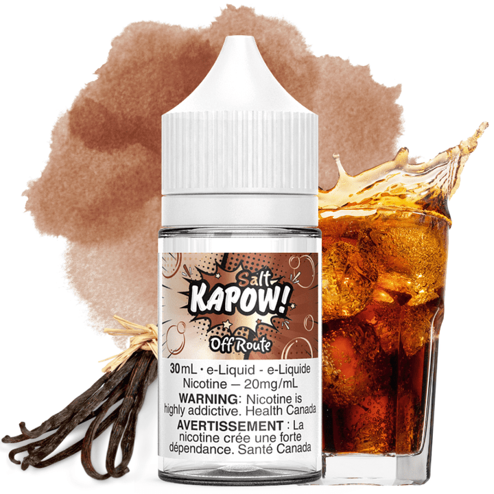 Off Route Salt by Kapow E-Liquid 30mL / 12mg Vape Superstore  Saskatchewan Canada