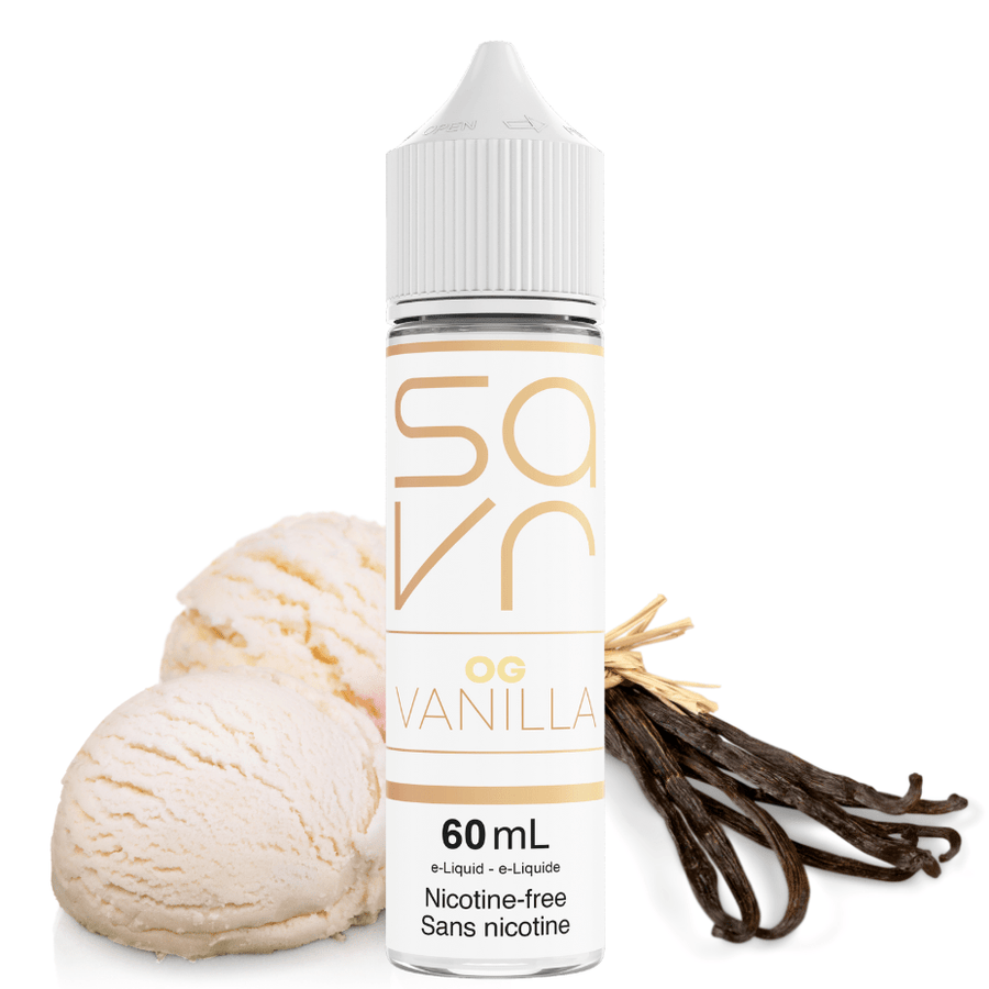 OG Vanilla by Savr E-Liquid 60mL / 3mg Vapexcape Vape and Bong Shop Regina Saskatchewan