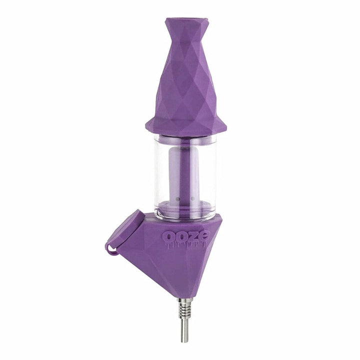 Ooze Bectar - Silicone 2-in-1 Bubbler & Vapor Vessel Ultra Purple Vapexcape Vape and Bong Shop Regina Saskatchewan