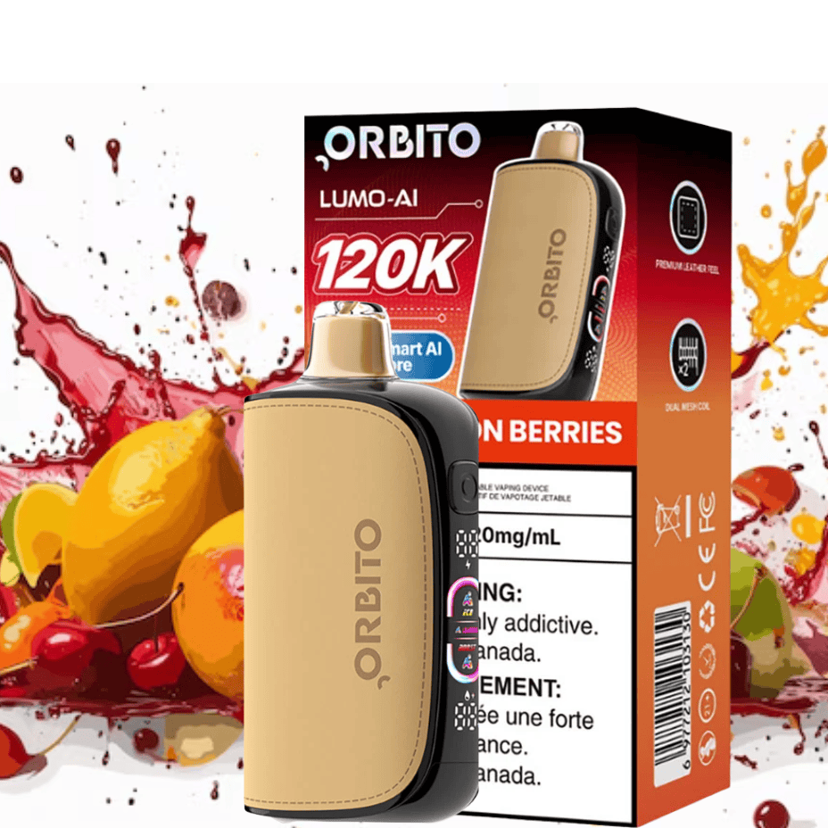 Orbito Lumo-AI 120K Disposable Vape-Watermelon Berries 120000 / 20mg Vape Superstore  Saskatchewan Canada