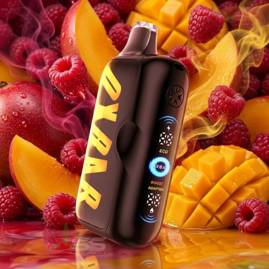 Oxbar G100K Disposable Vape - Raspberry Mango 30mL / 100000 Puffs / 20mg Vape Superstore  Saskatchewan Canada
