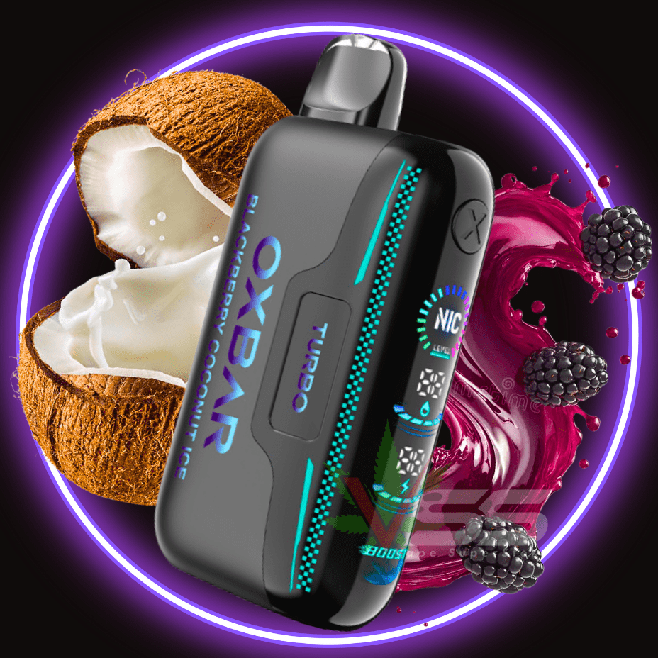 Oxbar G42k Disposable Vape-Blackberry Coconut Ice 20mg / 42000 Puffs Vapexcape Vape and Bong Shop Regina Saskatchewan