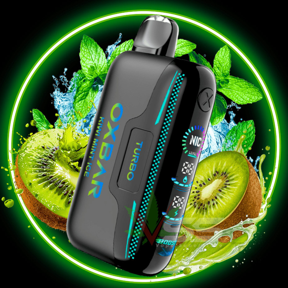 Oxbar G42k Disposable Vape-Kiwi Mint Ice 20mg / 42000 Puffs Vape Superstore  Saskatchewan Canada