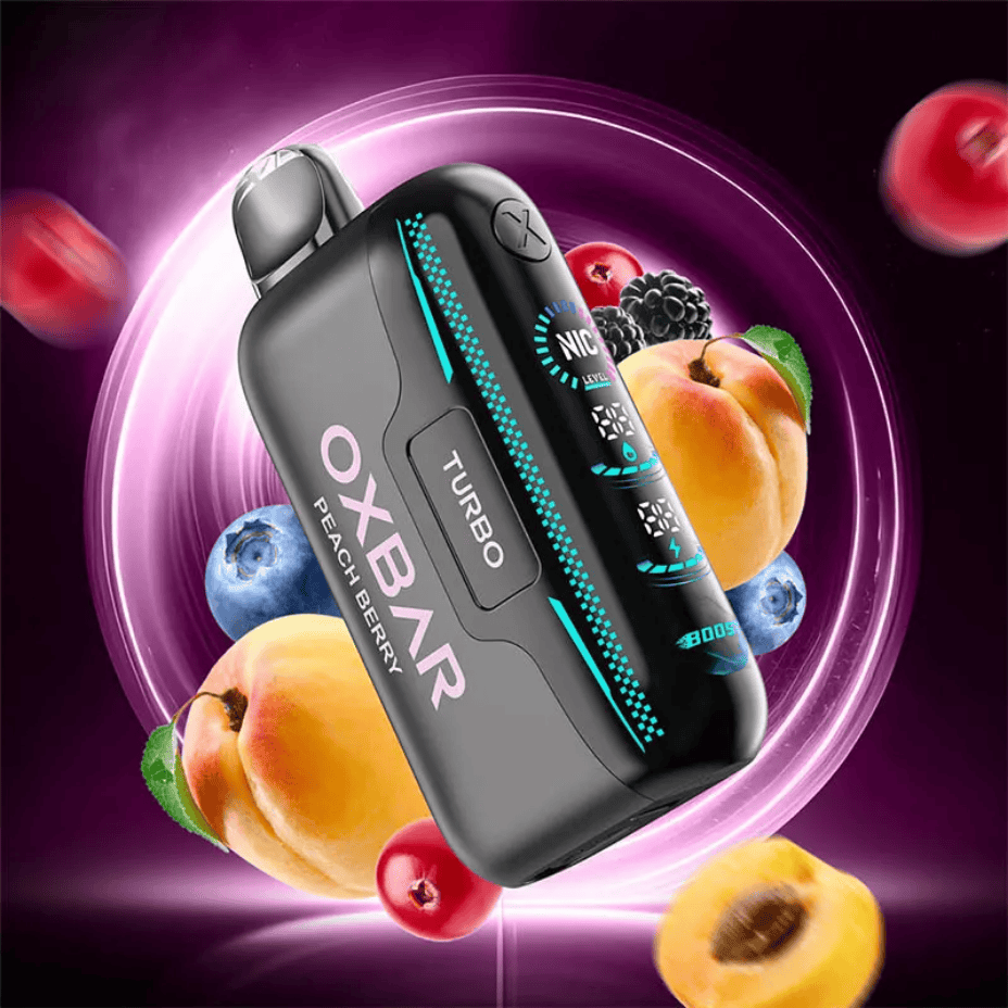 Oxbar G42k Disposable Vape-Peach Berry Vape Superstore  Saskatchewan Canada