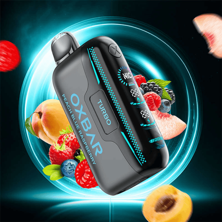 Oxbar G42k Disposable Vape-Peach Blue Raspberry 20mg / 42000 Vape Superstore  Saskatchewan Canada
