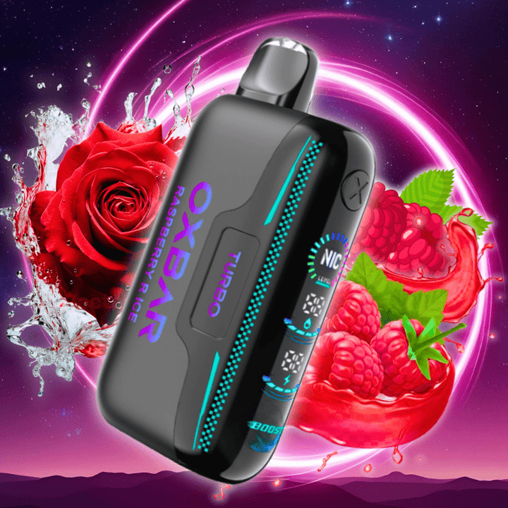 Oxbar G42k Disposable Vape-Raspberry R Ice 20mg / 42000 Puffs Vapexcape Vape and Bong Shop Regina Saskatchewan