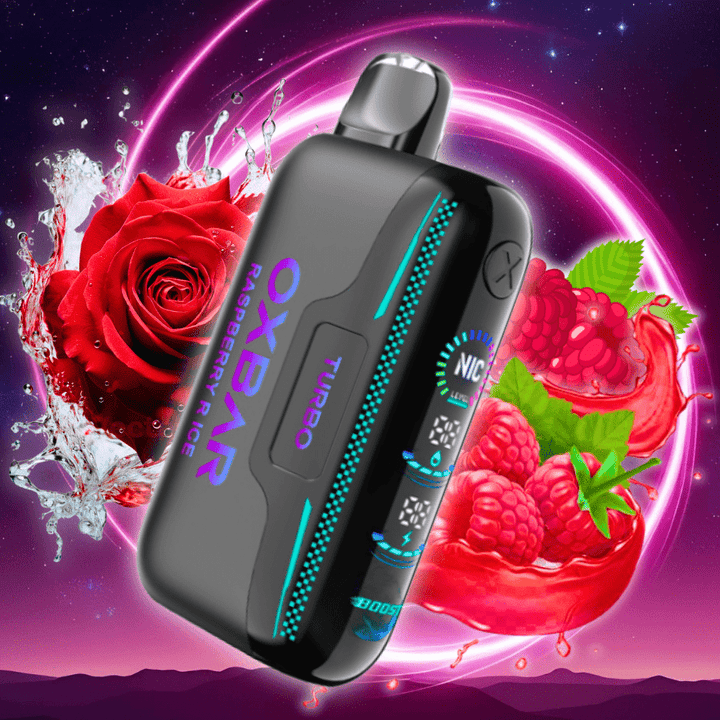 Oxbar G42k Disposable Vape-Raspberry R Ice Vape Superstore  Saskatchewan Canada