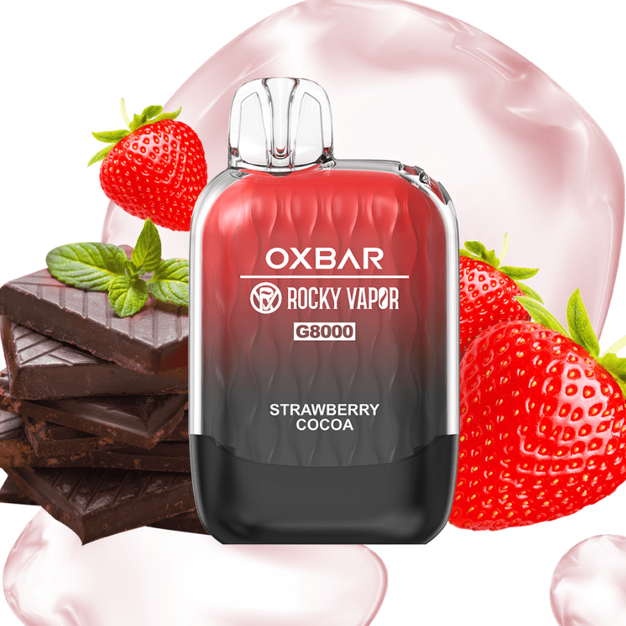 OXBAR G8000 Disposable Vape-Strawberry Cocoa 8000 Puffs / 20mg Vapexcape Vape and Bong Shop Regina Saskatchewan