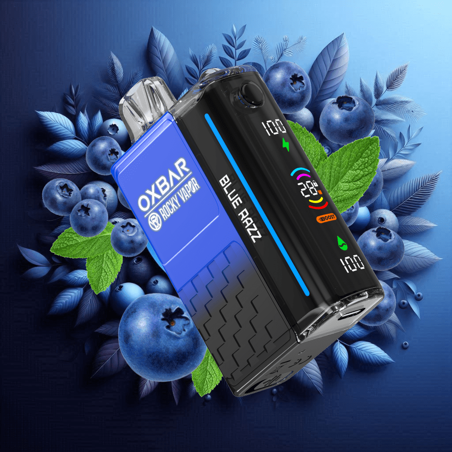 OXBAR M20K Disposable Vape - Blueberry Raspberry 0mg Vape Superstore  Saskatchewan Canada