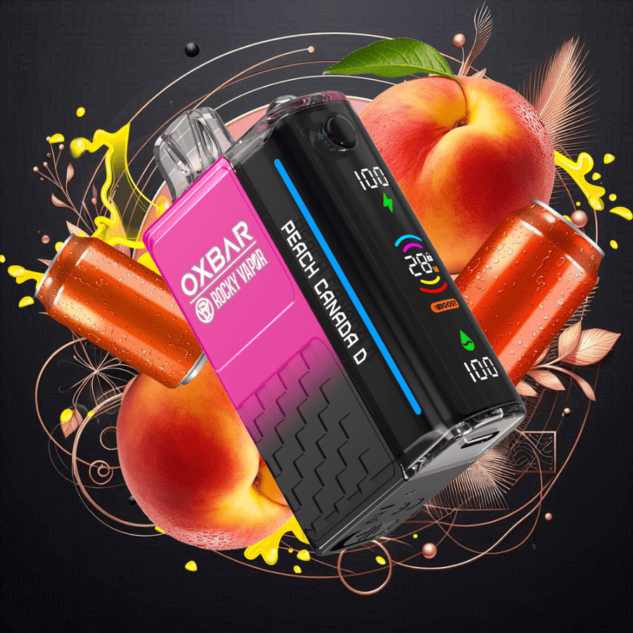 OXBAR M20K Disposable Vape - Peach Canada D 20mg / 20000 Vape Superstore  Saskatchewan Canada