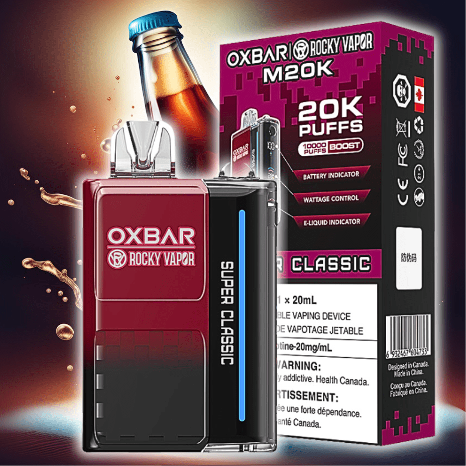 OXBAR M20K Disposable Vape - Super Classic 20000 Vape Superstore  Saskatchewan Canada