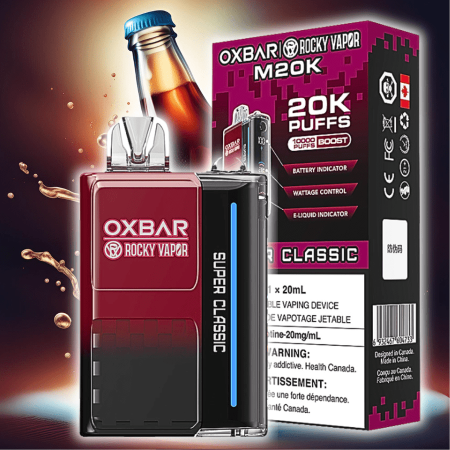 OXBAR M20K Disposable Vape - Super Classic 20000 Vape Superstore  Saskatchewan Canada