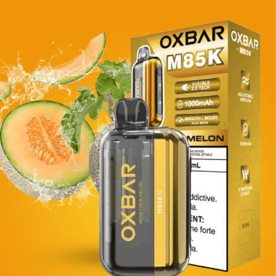 Oxbar M85K Disposable Vape - Honeydew Melon 20mg / 85000 Puffs Vapexcape Vape and Bong Shop Regina Saskatchewan