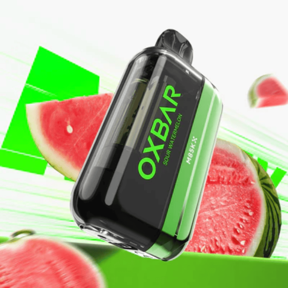Oxbar M85K Disposable Vape - Sour Watermelon 85000 Puffs / 20mg Vape Superstore  Saskatchewan Canada