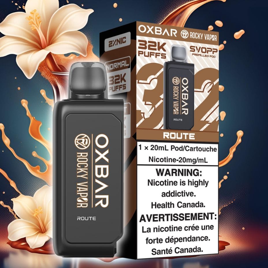 Oxbar SVOPP 32k Pod-Route 32000 Vape Superstore  Saskatchewan Canada
