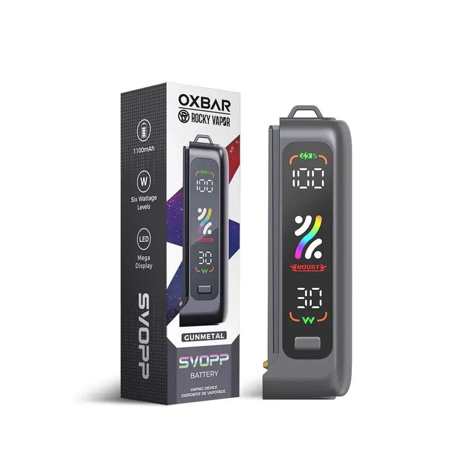 Oxbar SVOPP Battery Black Vapexcape Vape and Bong Shop Regina Saskatchewan