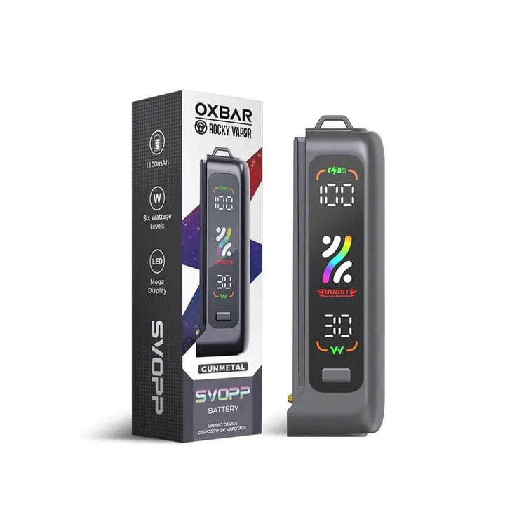 Oxbar SVOPP Battery Black Vapexcape Vape and Bong Shop Regina Saskatchewan