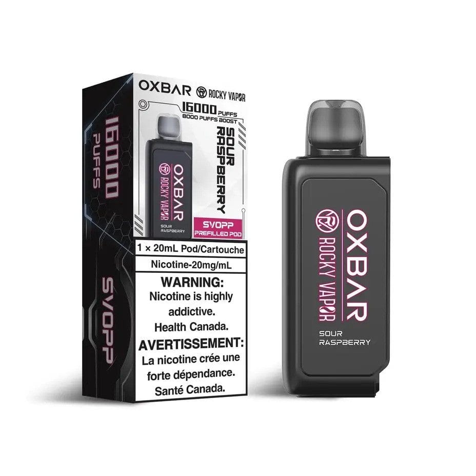 Oxbar SVOPP Pod - Sour Raspberry Vape Superstore  Saskatchewan Canada