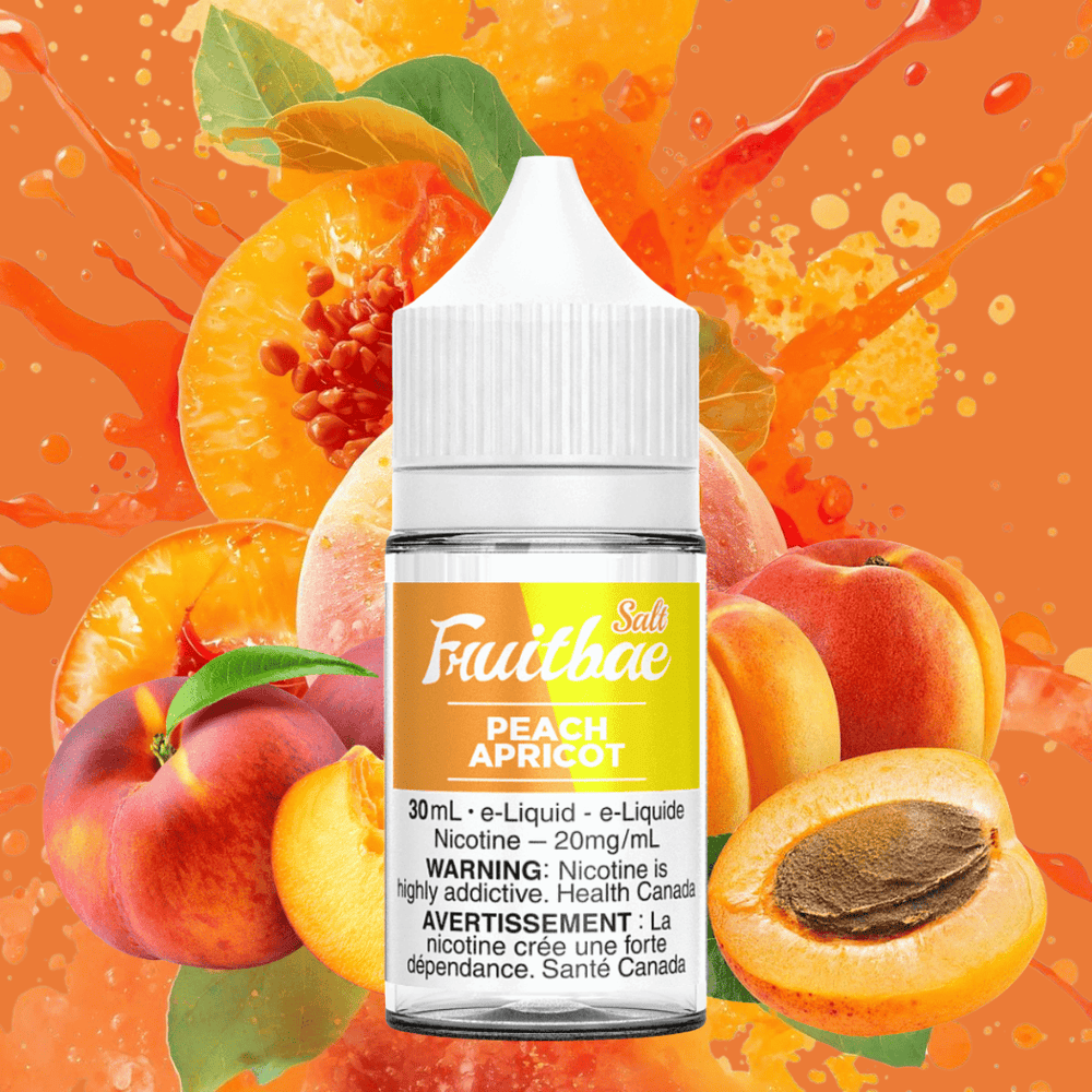 Peach Apricot By Fruitbae Salts 12mg Vape Superstore  Saskatchewan Canada