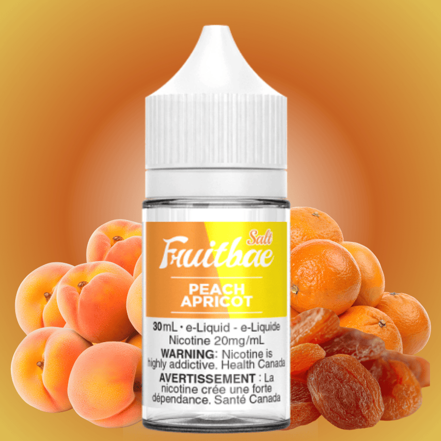 Peach Apricot By Fruitbae Salts 12mg Vape Superstore  Saskatchewan Canada