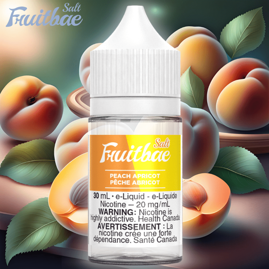 Peach Apricot By Fruitbae Salts Vape Superstore  Saskatchewan Canada