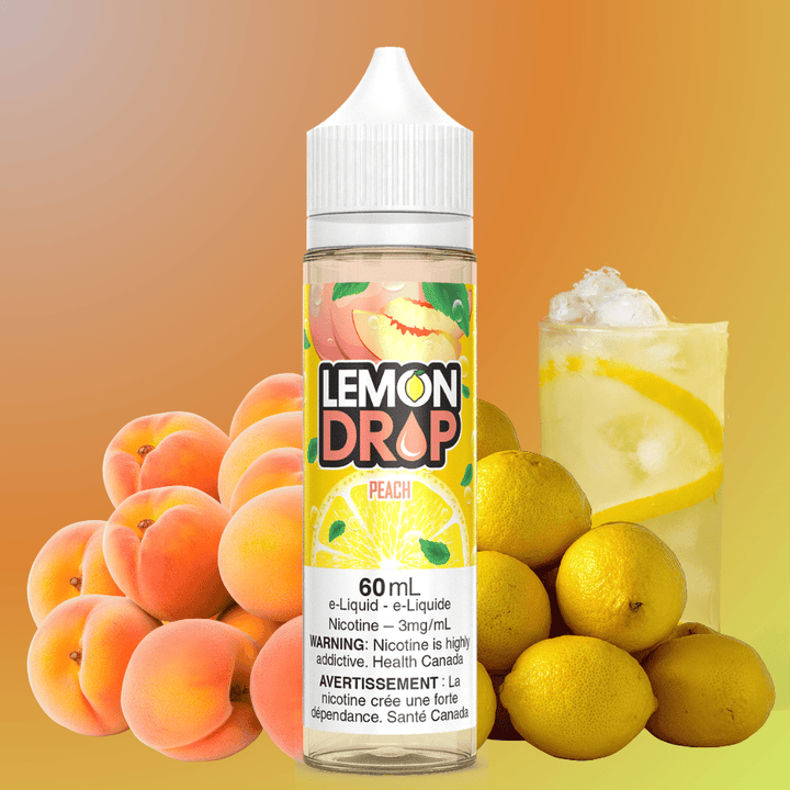 Peach by Lemon Drop E-Liquid 60ml / 3mg Vape Superstore  Saskatchewan Canada