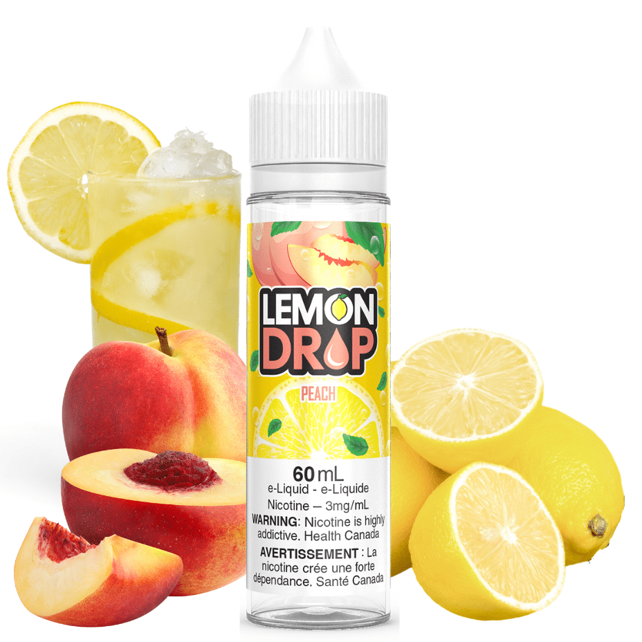 Peach by Lemon Drop E-Liquid 60ml / 3mg Vape Superstore  Saskatchewan Canada
