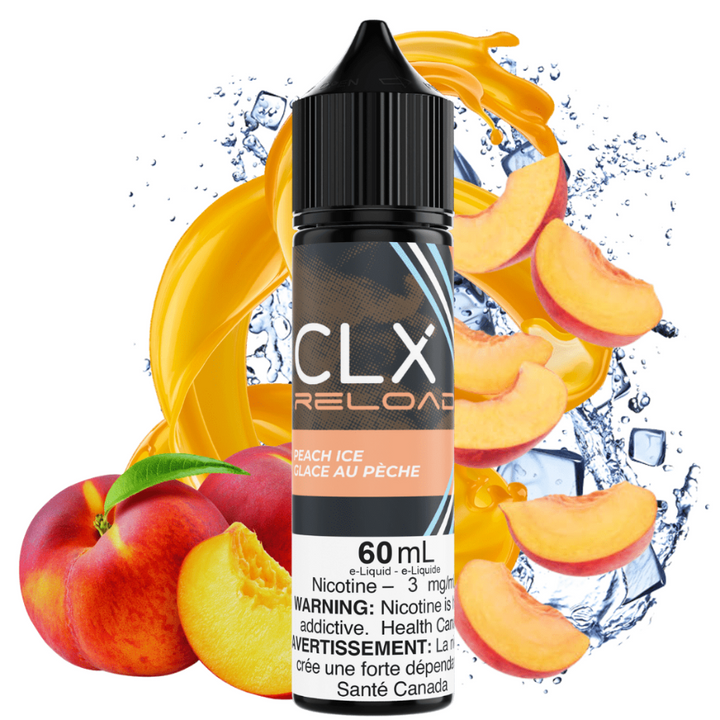 Peach Ice by CLX E-Liquid Vape Superstore  Saskatchewan Canada