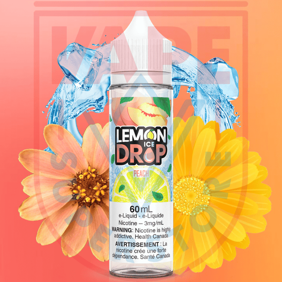 Peach Ice by Lemon Drop E-Liquid Vape Superstore  Saskatchewan Canada