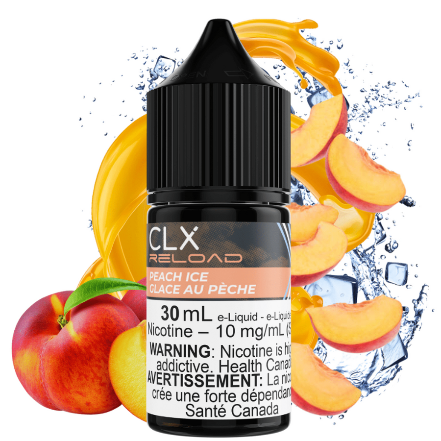 Peach Ice Salt by CLX Reload E-Liquid Vape Superstore  Saskatchewan Canada