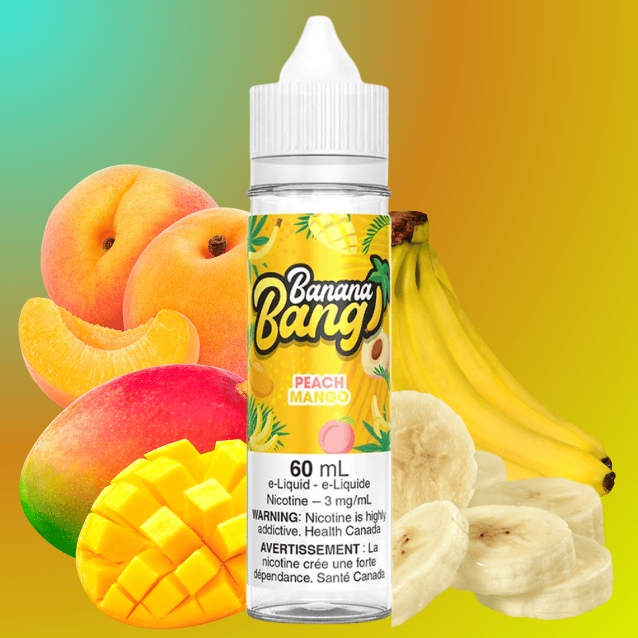 Peach Mango by Banana Bang E-Liquid 3mg Vape Superstore  Saskatchewan Canada